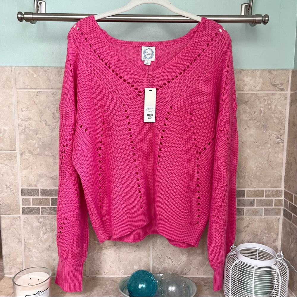 Cute, Lightweight Pink Sweater 💗 Perfect for Fall, Winter, & Spring